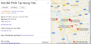 hút bể phốt tại văn lâm